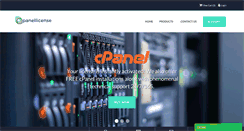 Desktop Screenshot of panellicense.com